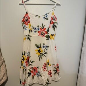 Old Navy Floral White mini dress